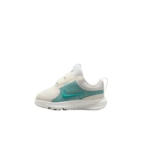 Nike Star Runner 5 Low Топ Обувь для малышей Жемчужно-серый Канон Серый Парусный Белый Промытый Голубый утка для малышей и малышей