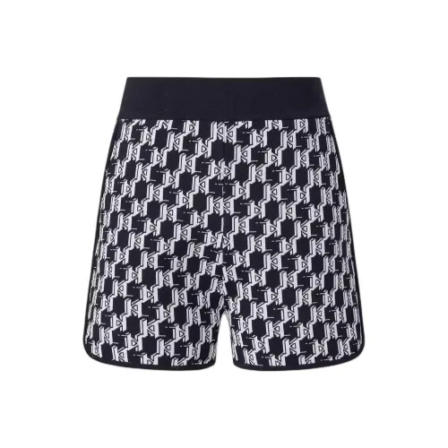 Шорты KARL LAGERFELD Повседневные Женские Черные