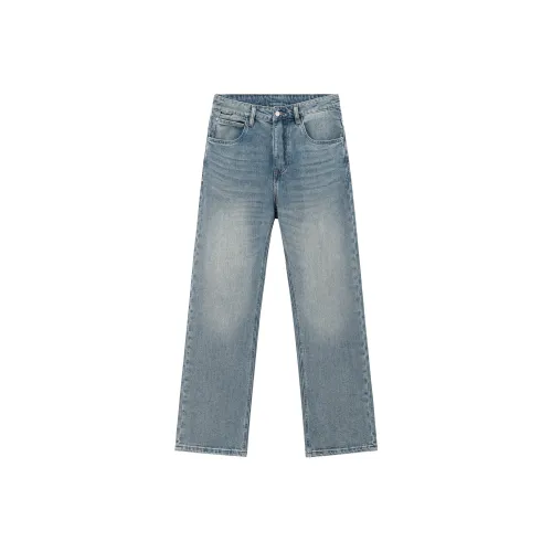 RO11ROCKET Синие Унисекс Джинсы