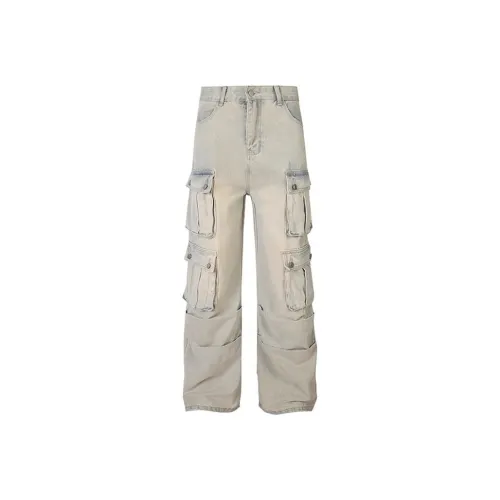 XIAOLIZI Светло-синие Женские Джинсы