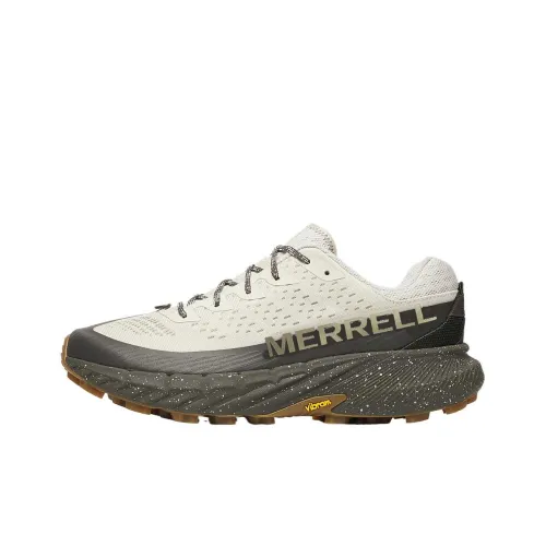 MERRELL Agility Peak 5 Low Топ Беговые кроссовки Мужской Светлый Бежевый