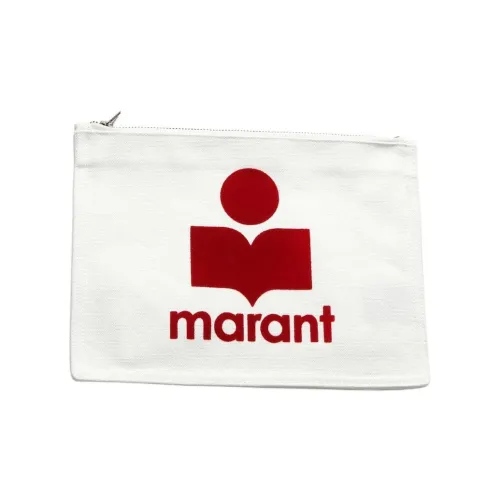 ISABEL MARANT Хлопок Клатч Женская Белая