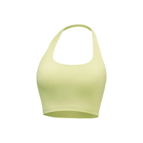 Meesu Лимонно-желтый с вкладышами Женское спортивное белье