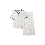 Классический черный Маленький цветок