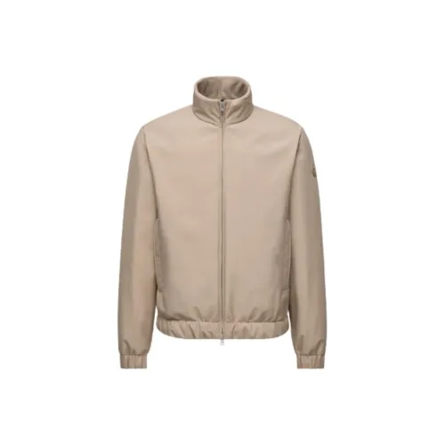 MONCLER Luserna Series Короткий пуховик мужской светлый умбра