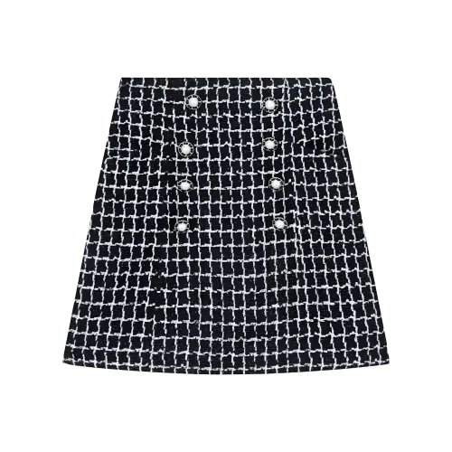 KARL LAGERFELD Повседневные короткие юбки Женские Черный