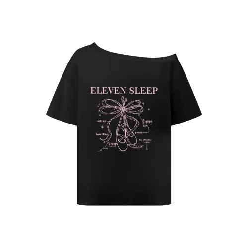 ELEVEN SLEEP Стандартная T-рубашка Женская