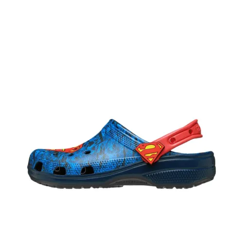 DC COMICS x Crocs Classic Clog Sabo Унисекс Черный Синий