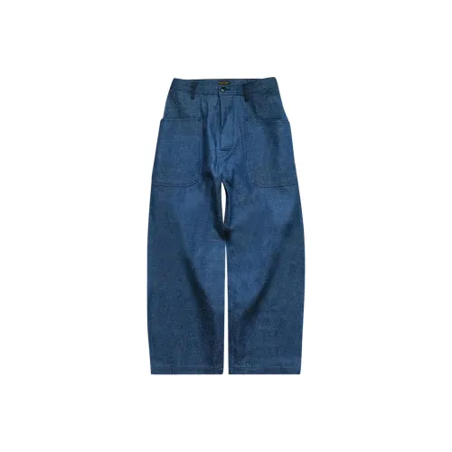 Капитал Синий Мужской Джинсы