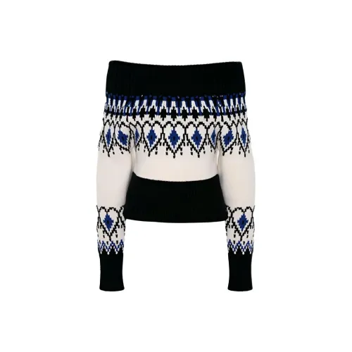 Alexander McQueen Белый Женские Кашемировые Свитеры