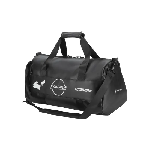 VEIDOORN Pokémon Collaboration PVC Спортивный Рюкзак Унисекс Черный