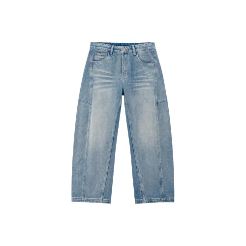 RO11ROCKET Синие Унисекс Джинсы