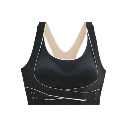 UYH Противоударный Бег Сборка Украшение сборкой Анти-саггинг Гладкая спина Фитнес Топ для йоги Беспроводной Бюстгальтер