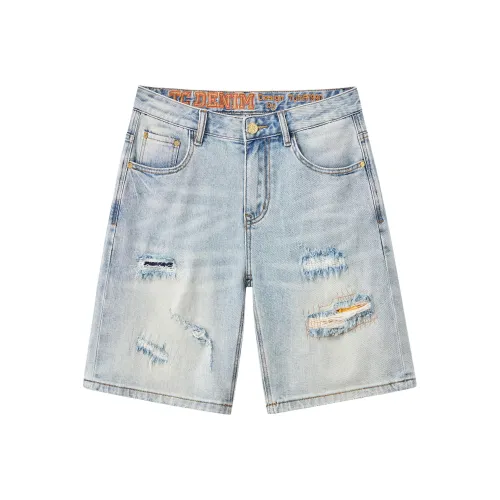 AUTOMOBILI LAMBORGHINI Джинсовые шорты Унисекс