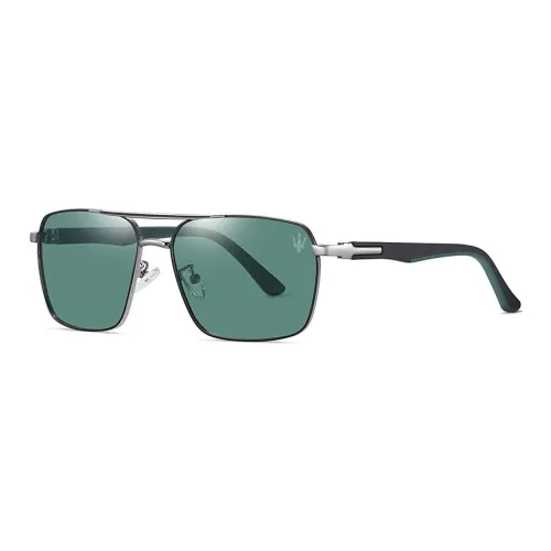 Maserati Metal Aviator Sunglasses Men's