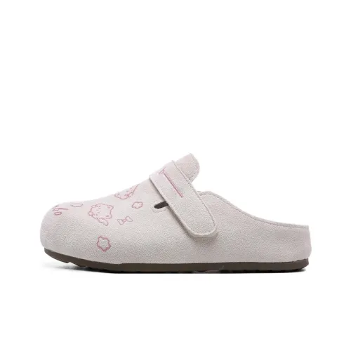 PIPI PURPLE Тихие домашние тапочки женские цвет котенок пудра