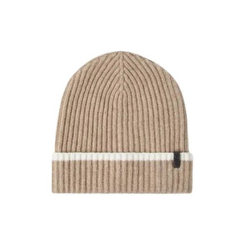BRUNELLO CUCINELLI Кашемир Шапки-бини Женские Бежевый