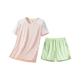 Розовый + Фруктовый зеленый