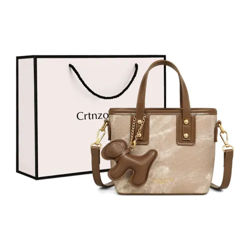 Crtnzo Kroez ПУ (полиуретан) Сумка Сумка через плечо Сумка через плечо Стандартная Женская Коричневая