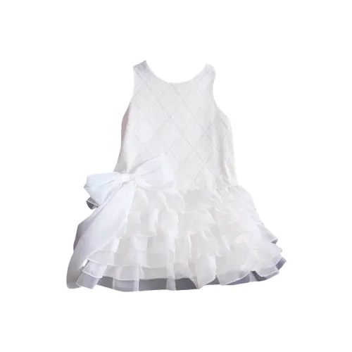 UYH Экрю Женские Платья без рукавов