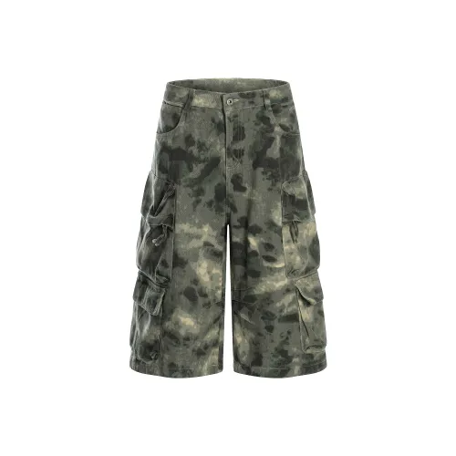 YOOTDS Камуфляж Унисекс Шорты Карго