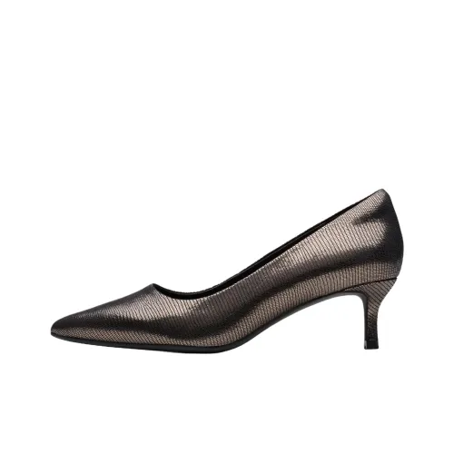 Clarks Высокие каблуки Металлик Женские