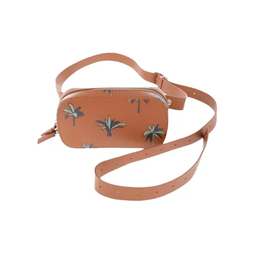 JIL SANDER Телячья кожа Сумка через плечо Женская Коньячный цвет Коричневый