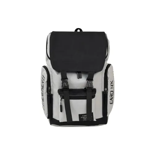 WICKBUEN Нейлон Рюкзак Унисекс Серый Черный