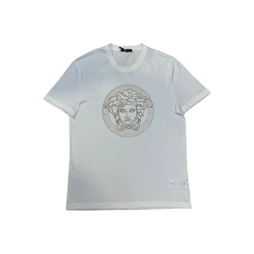 VERSACE Белые Мужские T-рубашки
