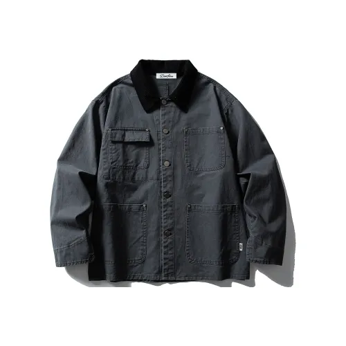 DOH STORE Серый Унисекс Куртки