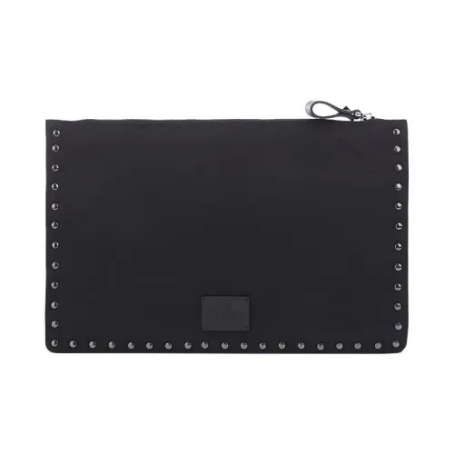 Valentino Ткань Клатч Стандартный Мужской Черный