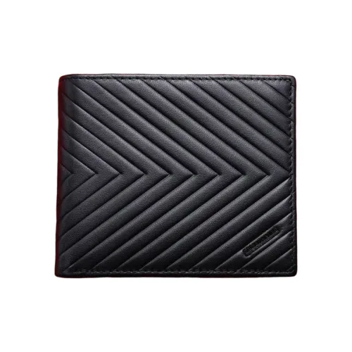 SEPTWOLVES Кошелек из коровьей кожи стандартный мужской черный