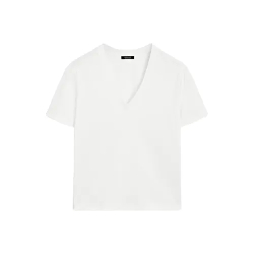 Massimo Dutti Белые Женские Рубашки T