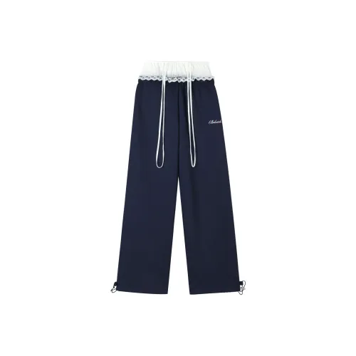 ANDEARDI Темно-синие Женские Повседневные Брюки