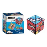 Кубик Рубика 1 упаковка, многоцветная коробка, стиль позиционирования [Абстрактный]