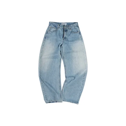 CLIMAX VISION Промытый синий Женские Джинсы