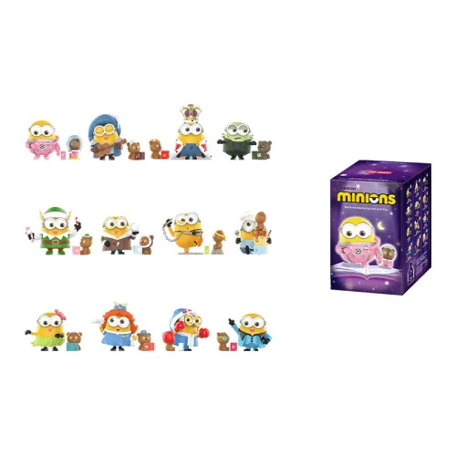 POP MART Minions BOB и TIM's Bedtime Fantasy Story Слепые коробки
