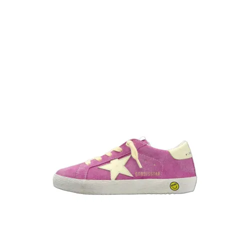 Golden Goose Супер Звезда Детские Скейтбординги Низкий Топ Розовый Kids