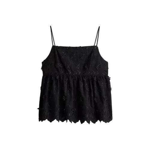 H&M Черные Женские Топы