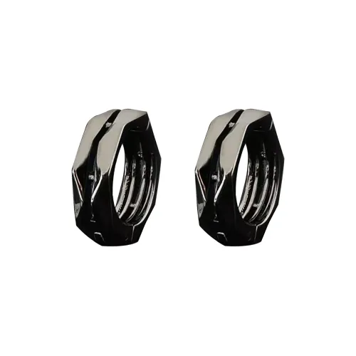 ZANC Сплав Нижняя заколка On Серьги Унисекс