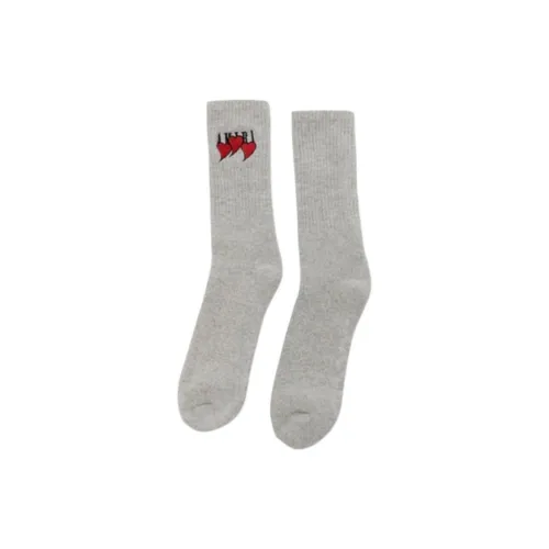 AMIRI 1 пачка серые мужские носки MID до икры