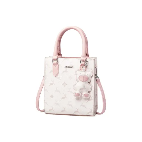 AOKANG Сумка из ПВХ с боковинами-гармошками Сумка через плечо Маленькая Женская Многоцветная