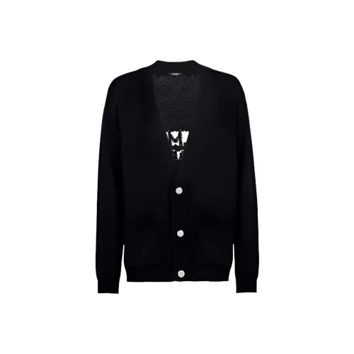 BALMAIN Черные Мужские Свитера