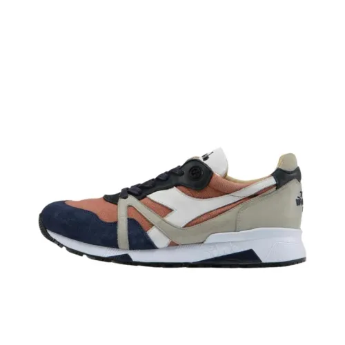 DIADORA N9000 Устойчивые к истиранию низкие беговые кроссовки унисекс красные синие