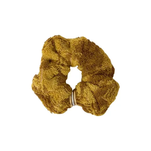 Chloe Хлопковая ткань Резинка для волос Женская Желтая