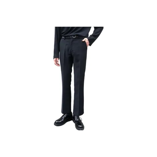 SHIQUANYI Черные унисекс костюмные брюки