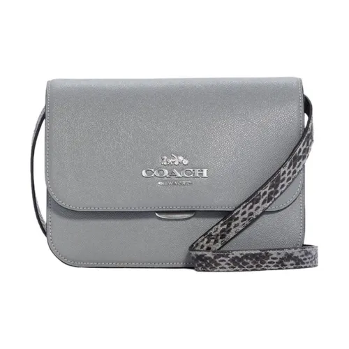 COACH Brynn Кожа с Ткань Сумка через плечо Сумка через плечо Стандартная Женская Гранит