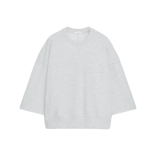 ZARA Зебровый принт Серый Женские Толстовки