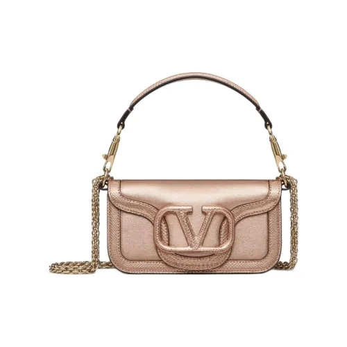 Valentino Locò Телячья кожа Одно плечо Сумка Маленькая Женская Шампань