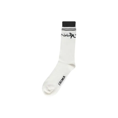 AMIRI 1 Пачка Черные Мужские Носки до Икры MID